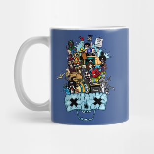 Skull rock Mug